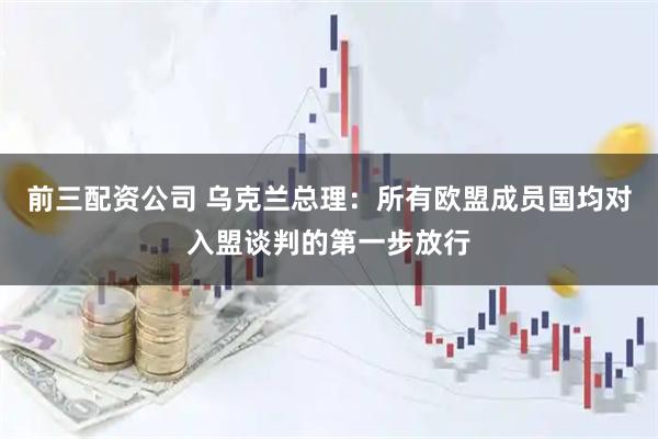 前三配资公司 乌克兰总理：所有欧盟成员国均对入盟谈判的第一步放行